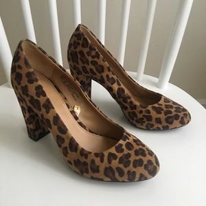 Merona Leopard Print Pumps